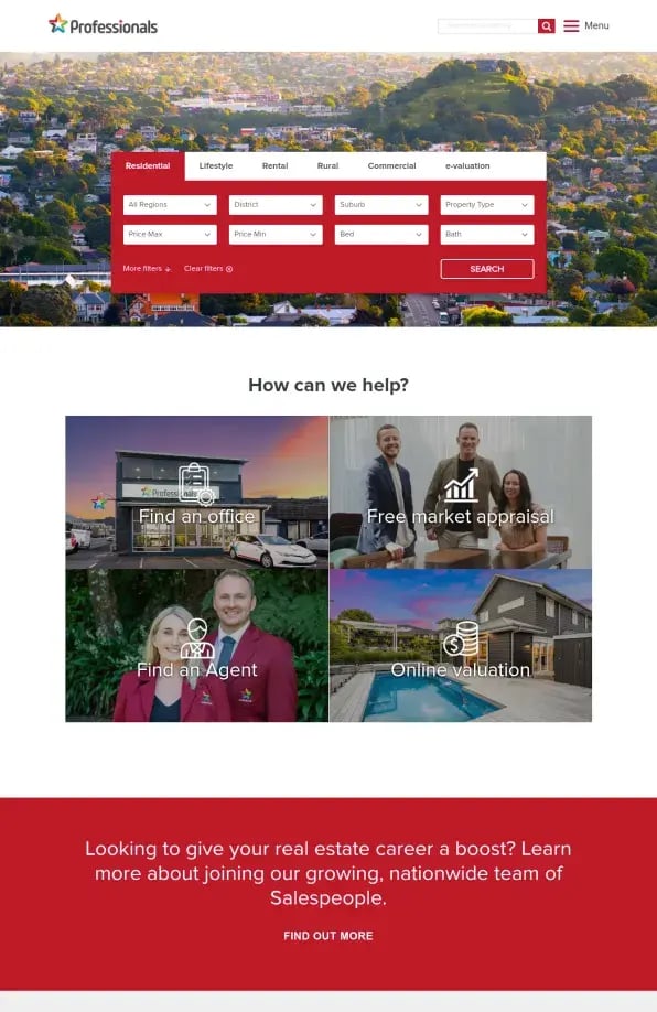 Professionals Real Estate