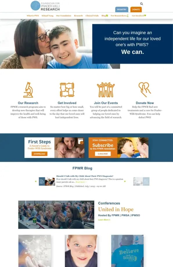 Foundation for Prader-Willi Research