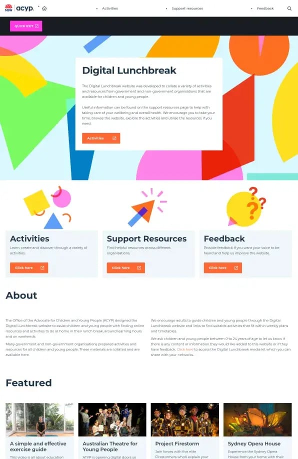 The Advocate for Children and Young People (ACYP)