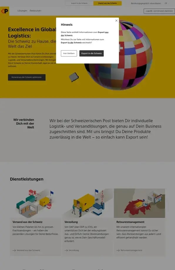 Asendia Schweiz | Die Post