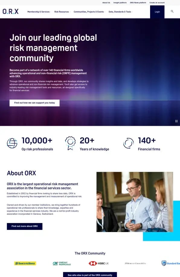 Operational Riskdata eXchange Association (ORX)