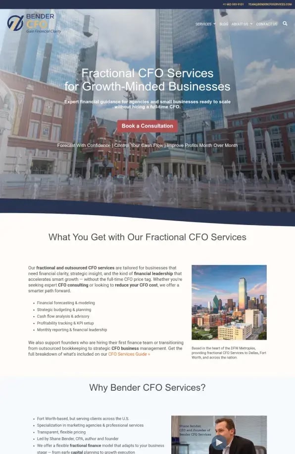 Bender CFO Services