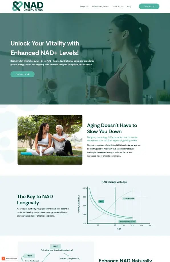 NAD Vitality Blend