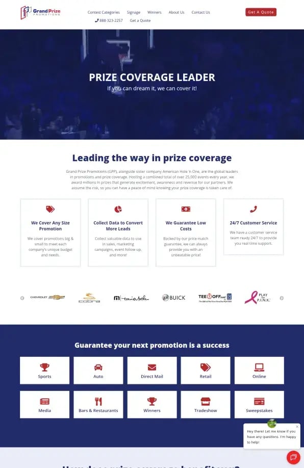 Grand Prize Promotions